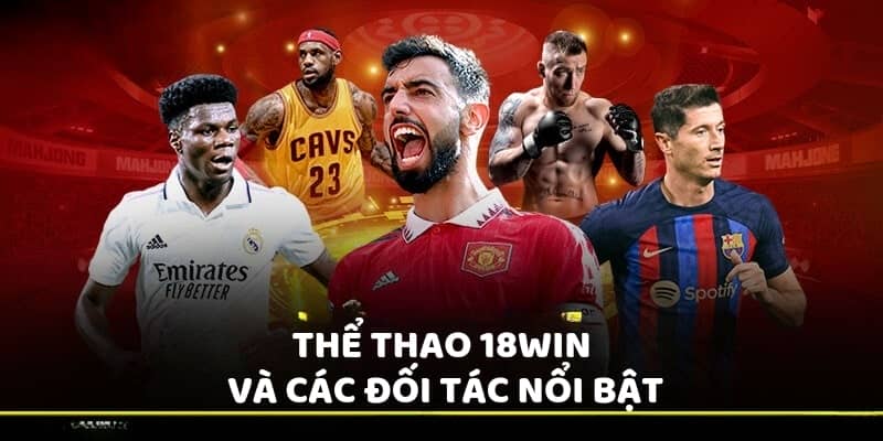 Các đối tác nổi bật của chuyên mục thể thao 18WIN 