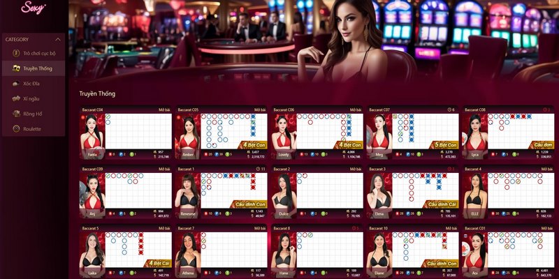 AE Sexy là sảnh chuyên cung cấp sân chơi đỉnh cao tại 18WIN